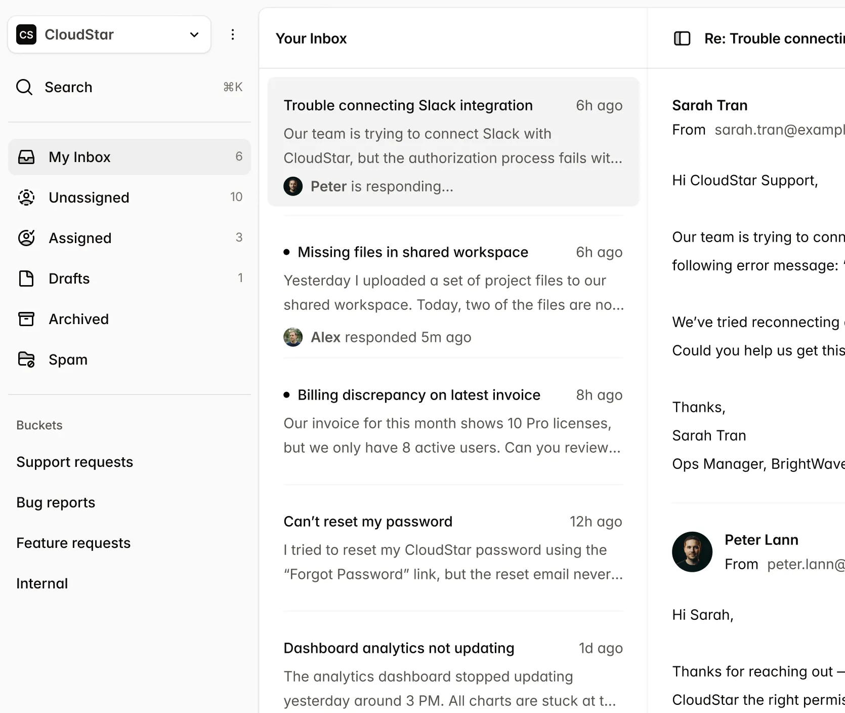AtrioDocs collaboration dashboard