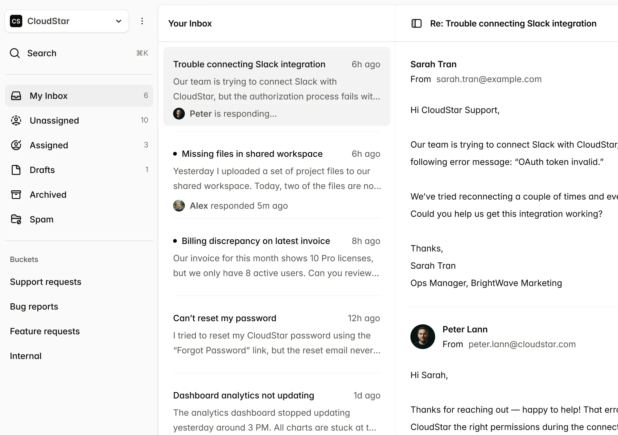 AtrioDocs collaboration dashboard
